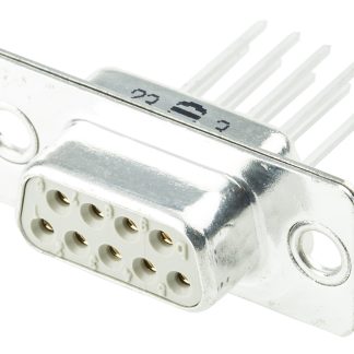 Connettore D-Sub HARTING, Femmina, 9 vie, terminazione Wire Wrap