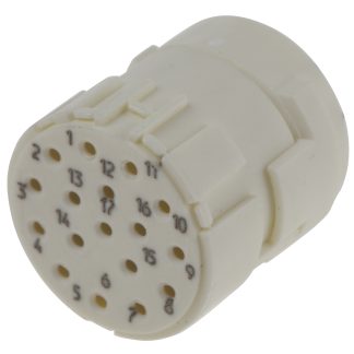 Inserto connettore circolare 17 vie