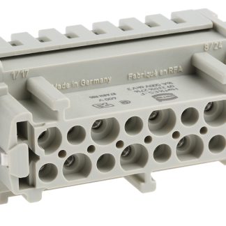 Inserto connettore HARTING, Femmina, serie Han ES, 16A, 16 vie