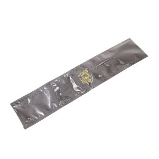 Sacchetto antistatico SCS 610mm x 102mm x 0.09mm, col. Argento, 100 pz.