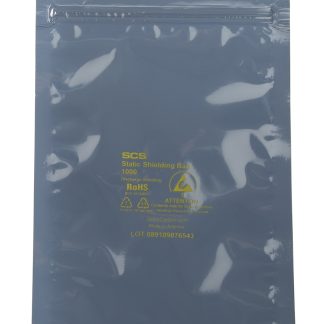 Sacchetto antistatico SCS 203mm x 127mm x 0.071mm, col. Trasparente, 100 pz.