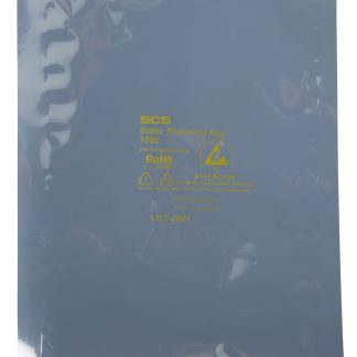 Sacchetto antistatico SCS 178mm x 127mm x 0.071mm, col. Trasparente, 100 pz.