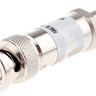 Attenuatore RF Telegartner 50Ω, da Maschio BNC a femmina BNC, attenuazione 6dB, frequenza operativa 0 → 1GHz