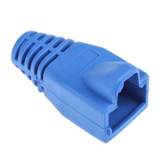 Cappuccio protezione spina RJ45 blu