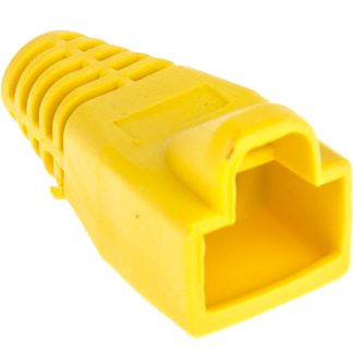 Cappuccio protezione spina RJ45 giallo