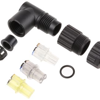 Connettore circolare Hirschmann, femmina, serie E, M8, 3 poli, Montaggio su cavo