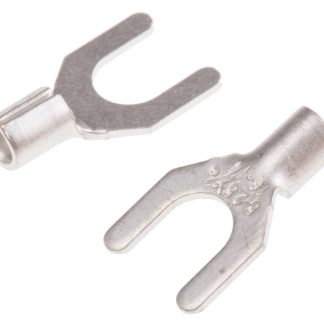 Capocorda a forcella a crimpare RS PRO, perno M5, 1.5mm² - 2.5mm² Non protetto