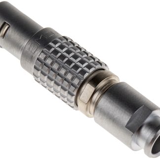 Connettore circolare LEMO, femmina, serie 0B, 2 poli, Montaggio su cavo