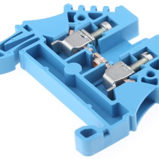 Morsettiera per guida DIN Weidmuller, Blu, livello Singolo, 32A