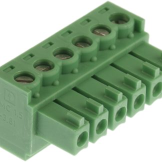 Morsettiera collegabile Phoenix Contact a 6 vie, 1 fila, passo 3.81mm, Montaggio su cavo