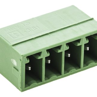 File di contatti PCB Phoenix Contact, 4 vie, 1 fila, passo 3.81mm