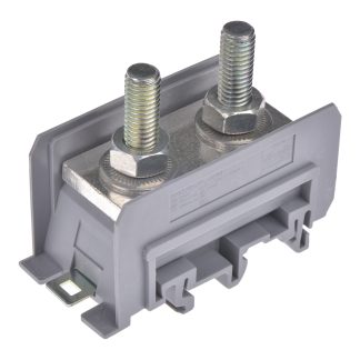 Morsettiera per guida DIN Entrelec, Grigio, livello Singolo, 192A