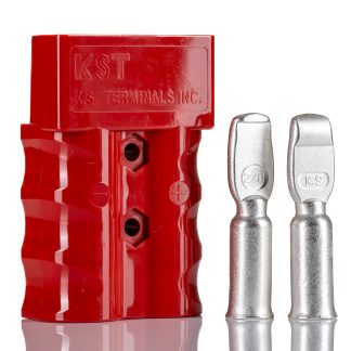 Battery Modular ConnectorsRED TWO POLE 3