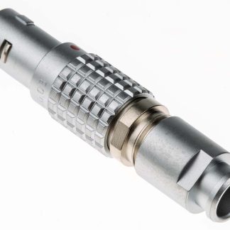 Connettore circolare LEMO, maschio, serie 0B, 6 poli, Montaggio su cavo