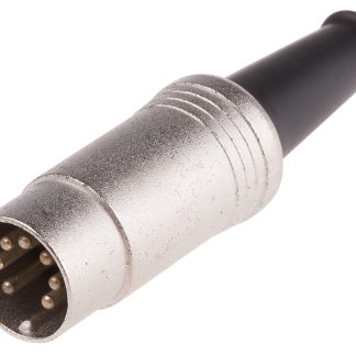 Connettore DIN RS PRO, 7 poli, Maschio