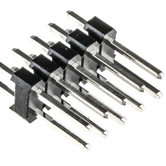 Connettore maschio RS PRO, 10 vie, 2 file, passo 2.54mm
