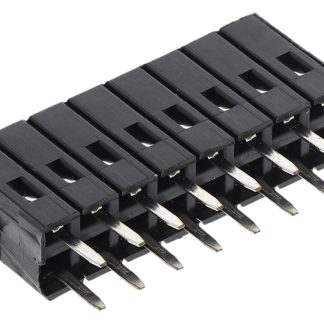 Presa PCB RS PRO, 16 vie, 2 file, passo 2.54mm, Montaggio con foro passante