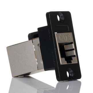 Connettore Feedthrough Ethernet RS PRO, Femmina RJ45, Cat6, 1 porta, schermato