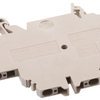 Morsettiera passante Weidmuller, Beige, livello Doppio, , 20A