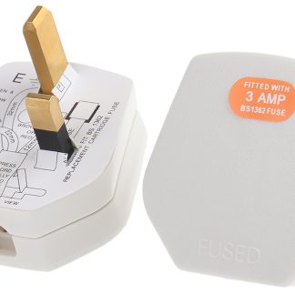 Connettore maschio di rete RS PRO Maschio, UK, Montaggio su cavo, 3A