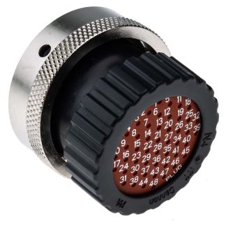 Connettore circolare ITT Cannon, maschio, serie Trident Neptune, Standard, 48 poli, Montaggio su cavo