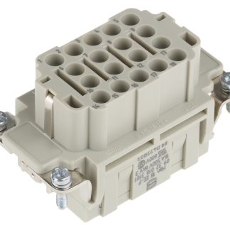 Inserto connettore HARTING, Femmina, serie Han EE, 16A, 18 vie