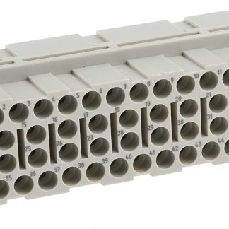 Inserto connettore HARTING, Femmina, serie Han EE, 16A, 46 vie