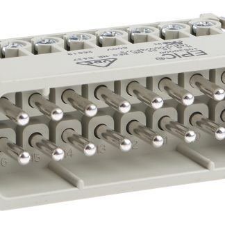 Inserto connettore EPIC, Maschio, serie H-A, 14A, 16 vie