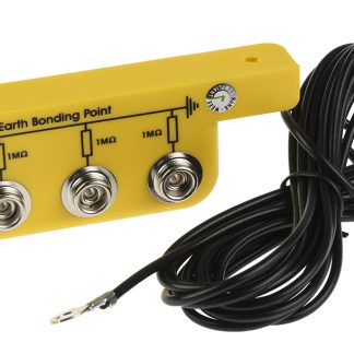 Staffa di messa a terra ESD RS PRO, 3 bottoni 10mm