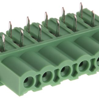 Presa PCB Phoenix Contact, 6 vie, 1 fila, passo 5.08mm, Montaggio con foro passante