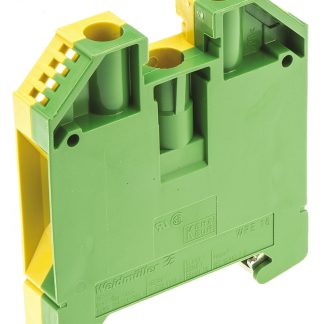 Morsettiera di terra Weidmuller, 2 vie, 14 → 6 AWG, WPE 16