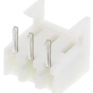 Presa PCB Molex, 3 vie, 1 fila, passo 2.54mm, Montaggio con foro passante