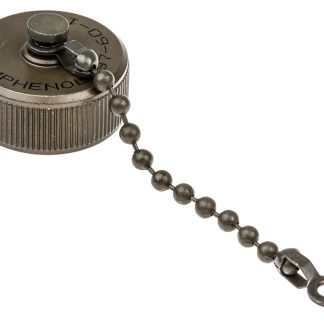 Tappo parapolvere Amphenol Industrial serie 97, Connettore maschio, size 16, MIL-DTL-5015, IP66, finitura: Cadmio verde