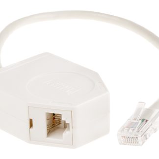 Splitter Decelect, Femmina RJ45, Maschio RJ45, Cat5e, 3 porte