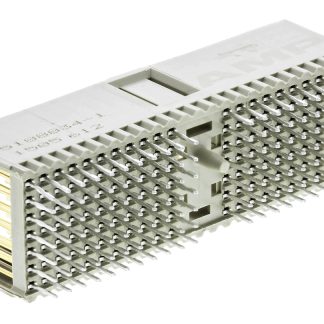 Connettore backplane TE Connectivity serie Z-PACK HM Maschio, 154 vie, 7 file, passo 2mm, a A pressione Montaggio con