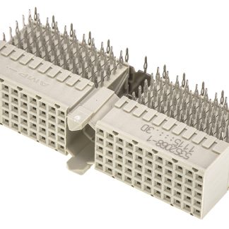 Connettore backplane TE Connectivity serie Z-PACK HM Femmina, 110 vie, 5 file, passo 2mm, a , Saldare Montaggio con
