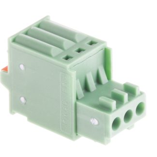 Morsettiera collegabile Phoenix Contact a 3 vie, 1 fila, passo 2.5mm, Montaggio su cavo