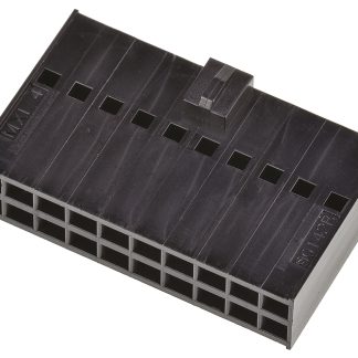 Corpo connettore automotive Molex Femmina, 20 vie, 2 file, passo 2.54mm