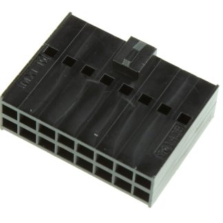 Corpo connettore automotive Molex Femmina, 16 vie, 2 file, passo 2.54mm