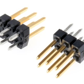 Connettore maschio Molex, 6 vie, 2 file, passo 2.54mm