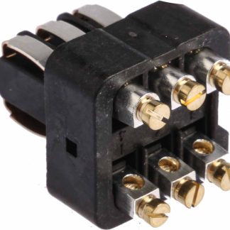 Connettore di potenza Harting 09700062813, Femmina, 6 Pin, 10A, 50 V