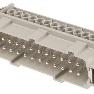 Inserto connettore EPIC, Maschio, serie H-BE, 16A, 24 vie