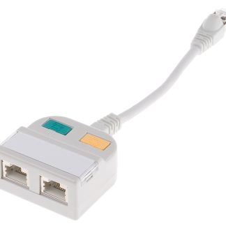 Adattatore a T. RS PRO, RJ45, Cat5, 2 porte, schermato
