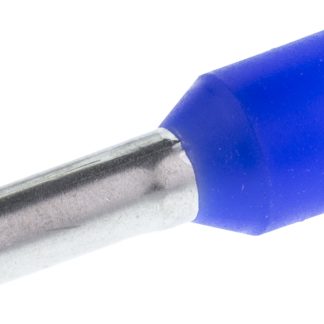 Boccola a crimpare Weidmuller, Isolato, Blu, lunghezza pin 8mm, filo max 2.5mm², 14AWG