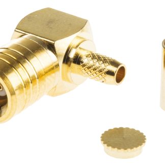 Connettore SMB TE Connectivity Femmina, 50Ω, Montaggio su cavo, a Crimpare, saldare +165 °C -65 °C