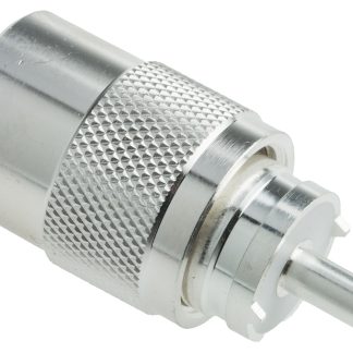 Connettore UHF TE Connectivity 1-1337474-0 maschio diritto, montaggio su cavo, a saldare