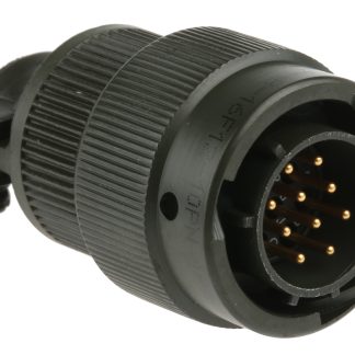 Connettore circolare MIL Maschio Amphenol Limited, Ad angolo diritto, 10 poli, Maschio, Montaggio su cavo