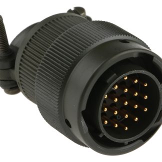 Connettore circolare MIL Maschio Amphenol Limited, Ad angolo diritto, 19 poli, Maschio, Montaggio su cavo