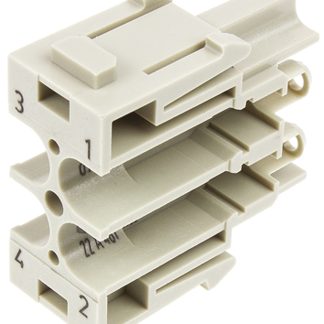 Modulo connettore HARTING, Femmina, serie Han-Modular, 4 vie