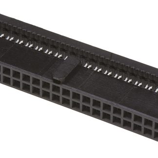 Connettore IDC TE Connectivity Femmina, 50 vie, 2 file, passo 2.54mm, Montaggio su cavo
